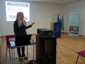 Zaključno srečanje DEKD in TKD, koordinatorka Nataša Gorenc (Foto Špela Kranjc)